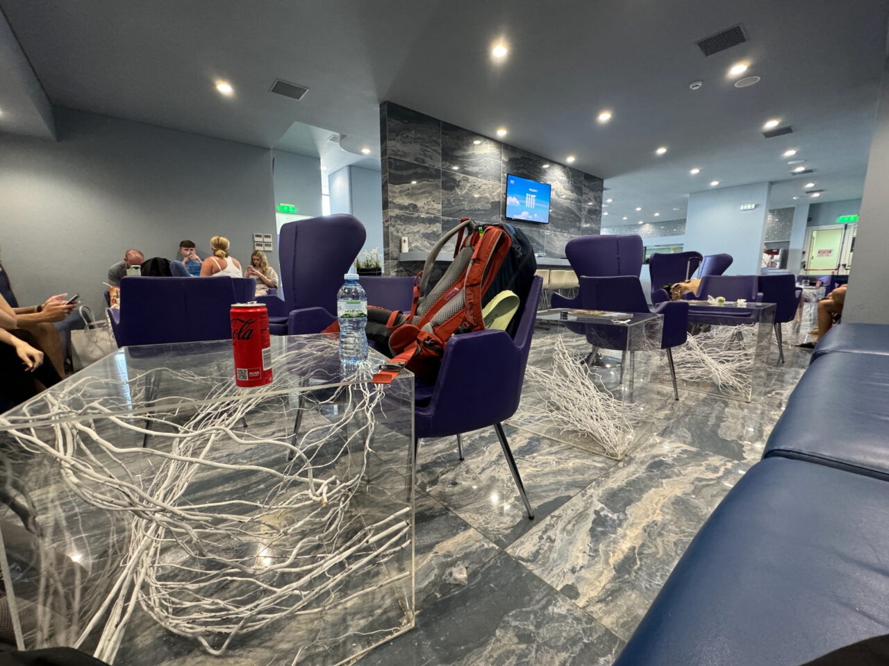 Lounge am Flughafen Heraklion