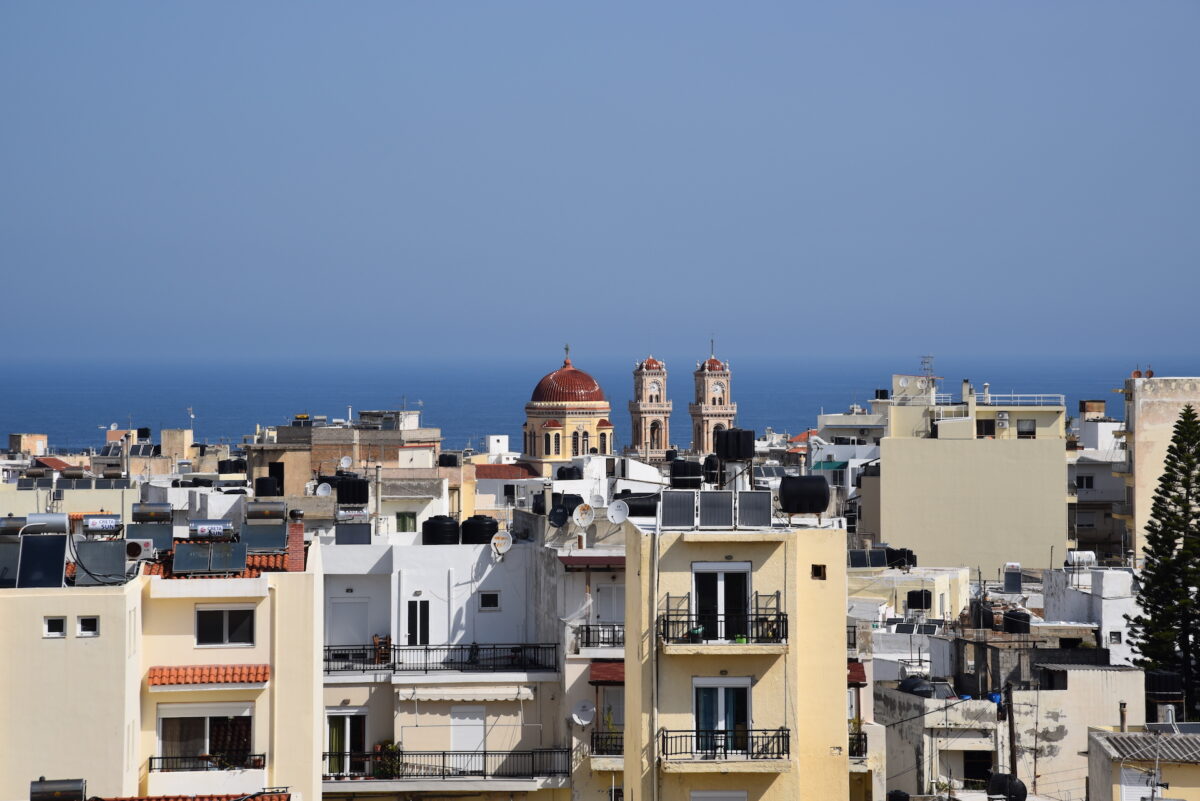 Blick über die Dächer von Heraklion