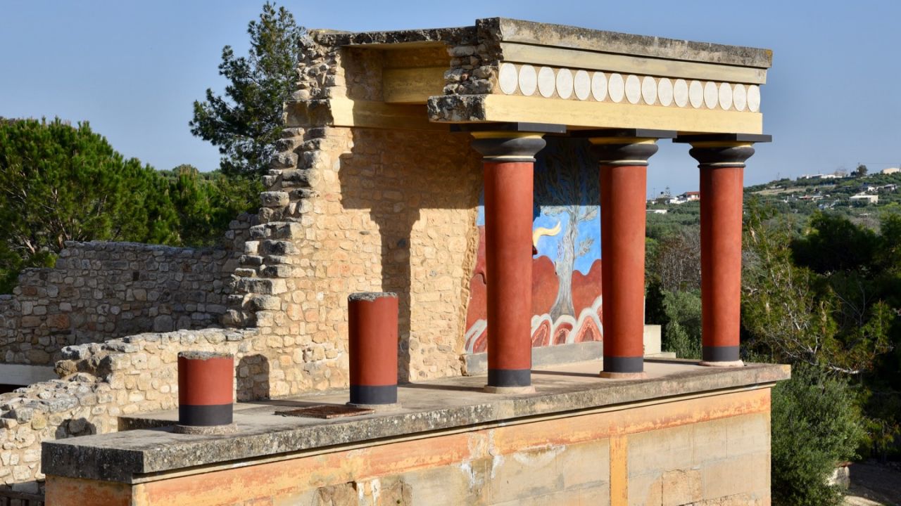 Nordeingang von Knossos