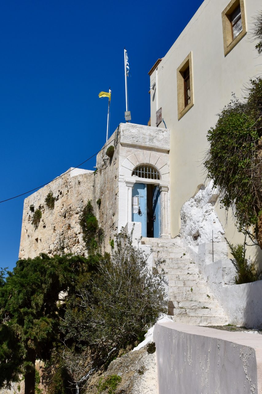 Stufen zum Chrysoskalitissa Kloster